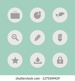 Vector image. Icon set.