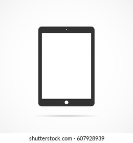 Vector image of icon tablet.