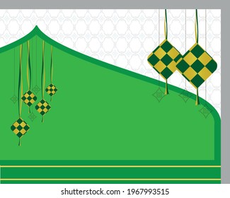 vector image illustration background for Mubarak eid without writing, very suitable for background congratulations celebrating Eid al-Fitr