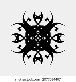 ilustración de imagen vectorial para la hermosa decoración de pared de casa