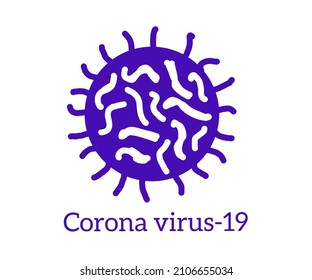 vector image, illustration of covid-19 virus image