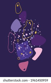 Vector image. Illustration in the style of minimalism. The poster. An abstraction.