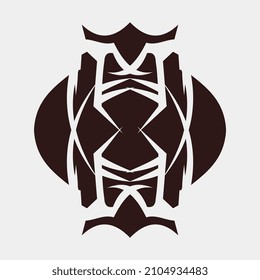 vector image illustration of a unique and good motif for display or screen printing