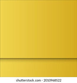Vector image Illustration of a yellow background with black line gradation