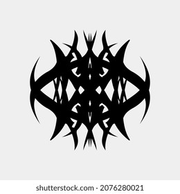 vector image illustrations for scary tattoos or others