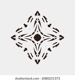 vector image illustrations such as floral motifs or a nice snow crystal ball