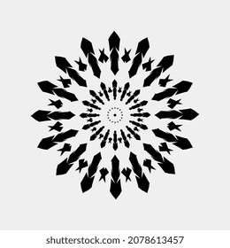 ilustraciones de imágenes vectoriales como el sol único adecuado para meditación o yoga