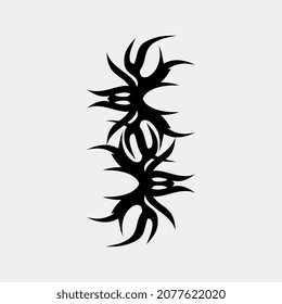 vector image illustrations for tattoos on the back or arms, calves can also