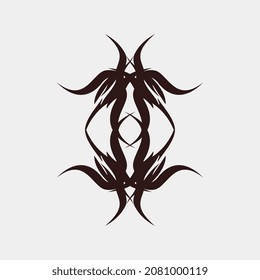vector image illustrations for wall ornaments or you can also make good and precise tattoos