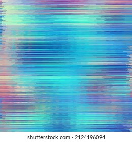 Vector image with imitation of grunge datamoshing texture.