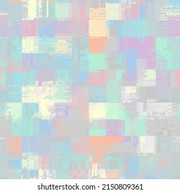 Imagen vectorial con imitación de textura de datamoshing de grano.