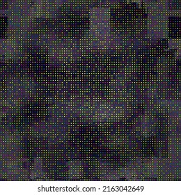 Imagen vectorial con imitación de textura de datamoshing de grano.