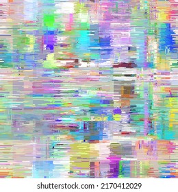 Imagen vectorial con imitación de textura de datamoshing de grano.