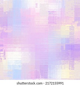 Vector image with imitation of grunge datamoshing texture.