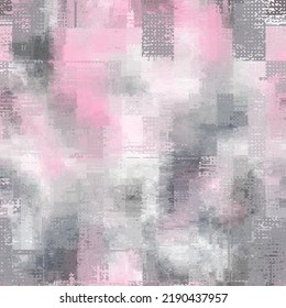Imagen vectorial con imitación de textura de datamoshing de grano.