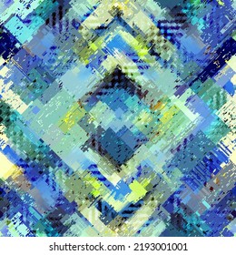 Vektorbild mit Imitation der farbigen Grunge-Textur.