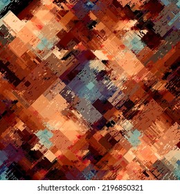 Imagen vectorial con imitación de textura de datamoshing de grano.