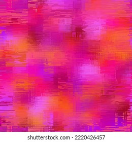 Vector image with imitation of grunge datamoshing texture.