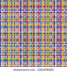 Imagen vectorial con imitación de textura de datamoshing de grano.