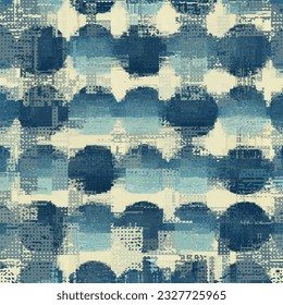 Vector image with imitation of grunge datamoshing texture.