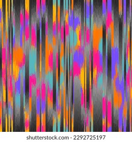 Vector image with imitation of grunge melange lines texture. Seamless image