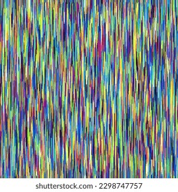 Vector image with imitation of grunge melange lines texture. Seamless image