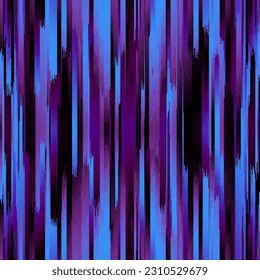 Vector image with imitation of grunge melange lines texture. Seamless image. Navy blue nackground