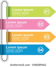 Vector image of the infographic icon isolated on the white background.