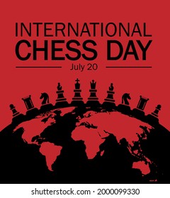 Vector Image, International Chess Day july 20