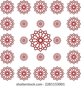 Vector image in islamic style.Pattern.