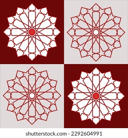 Vector image in islamic style.Pattern.