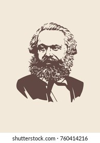 Imagem vetorial de Karl Marx