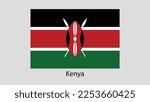 Vector Image Of Kenya  Flag
