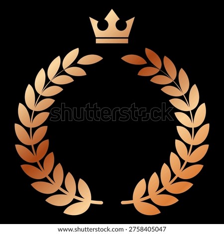 Vector image of the king and queen's crown. Collection of golden royal crown symbols. Luxurious symbols of monarchy and leadership. Element for your design.
