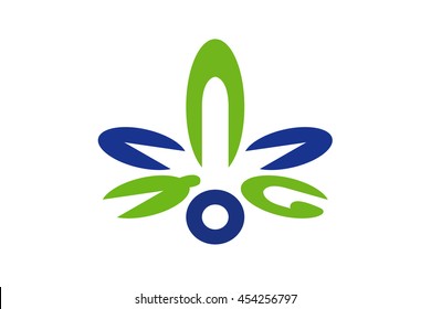 Vector image of Kitanagoya city flag. Proportion 2:3. EPS10. 