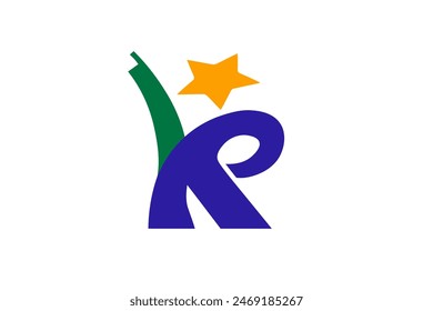 Imagen de Vector de la ciudad de Konan. Proporción 2:3. EPS10.