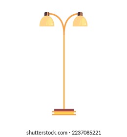 vector image of lamps on a white background