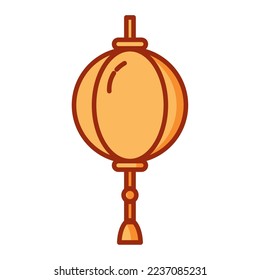 vector image of lamps on a white background