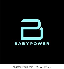 vector image of the letter B and P logo suitable for electronic company logo designs, clothing brands, counters, distros, books, children's toys, applications, icons, soft cases, shoes, raincoats