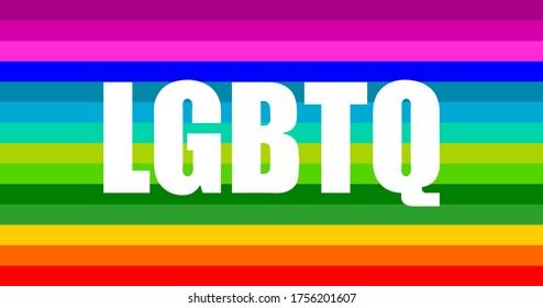 Hand Draw Lgbt Pride Flag Vector Stock Vector (Royalty Free) 1413296426