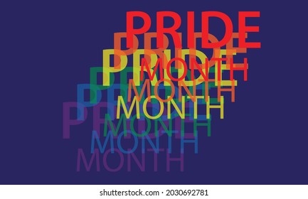 Vector image of LGBTQ+ pride symbol. pride concept
