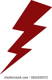 Vector image of the lightning icon