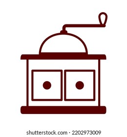 vector image. linear coffee elements icon with white background.