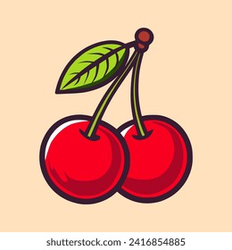 Vector image of lychee fruit illustration, can be used for promotions on social media and on other platforms