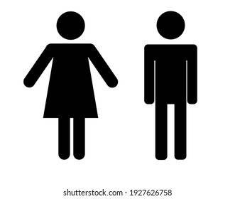 vector image of man and woman