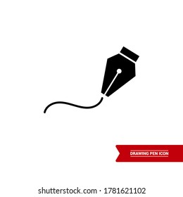 Vector image. Marker pen icon. Image editing.