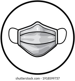 Imagen vectorial de máscaras para la salud