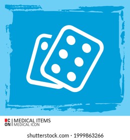 Vector image of medical equipment. Conception of healthcare.