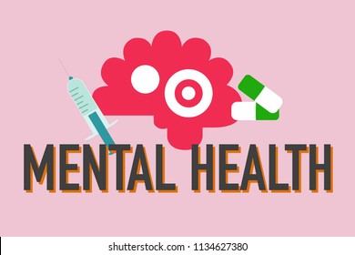Vector image of mental health treatments