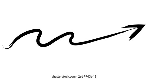 Imagem vetorial do conjunto confuso de esboço e padrão desenhado à mão. sublinhado, realce, seta definida. Traçado de pincel desenhado à mão, realce, balão, sublinhado. Elemento para seu design 